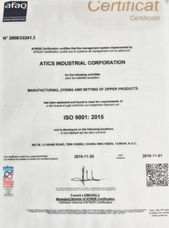 AFAQ-ISO-9001