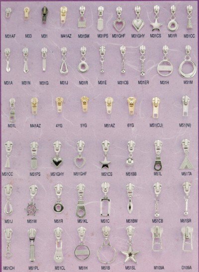 Slider For Nylon Zipper